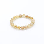Load image into Gallery viewer, Men's Rutilated Quartz Bracelet