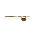 Load image into Gallery viewer, Citrine Men's Tie Slide Pin