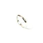 Load image into Gallery viewer, Court Style Silver Band ring