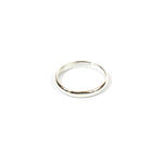 Load image into Gallery viewer, Men's Court Style Silver Band ring