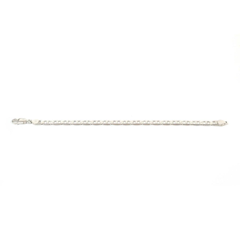 Vintage Silver Figaro Chain Bracelet