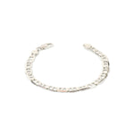 Load image into Gallery viewer, Vintage Silver Figaro Chain Bracelet | Accessories