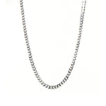 Load image into Gallery viewer, Men’s Silver Solid Curb Chain
