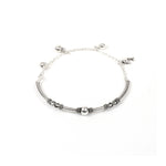 Load image into Gallery viewer, Charms Half Bar/ Half Chain Anklet for Women
