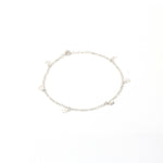 Load image into Gallery viewer, Crescent Moon and Start Anklet for Women