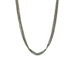 Load image into Gallery viewer, Gold Pyrite Bead Necklace