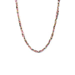 Load image into Gallery viewer, Rainbow Tourmaline Bead Women's Necklace