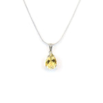 Load image into Gallery viewer, Pear Shape Citrine Women's Pendant