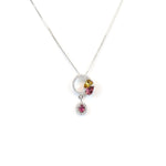 Load image into Gallery viewer, Women's Dangle Tourmaline Pendant