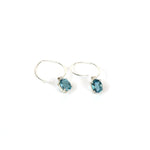 Load image into Gallery viewer, London Blue Topaz Dangling