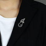 Load image into Gallery viewer, Black Onyx  Brooch for Women
