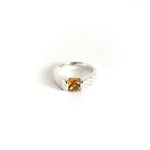 Load image into Gallery viewer, Cocktail Striped Citrine Band