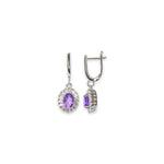 Load image into Gallery viewer, Enchanting Amethyst Radiance Earrings by Ravia Jewels
