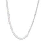 Load image into Gallery viewer, Ethereal Pearl Men&#39;s Necklace by Ravia Jewels
