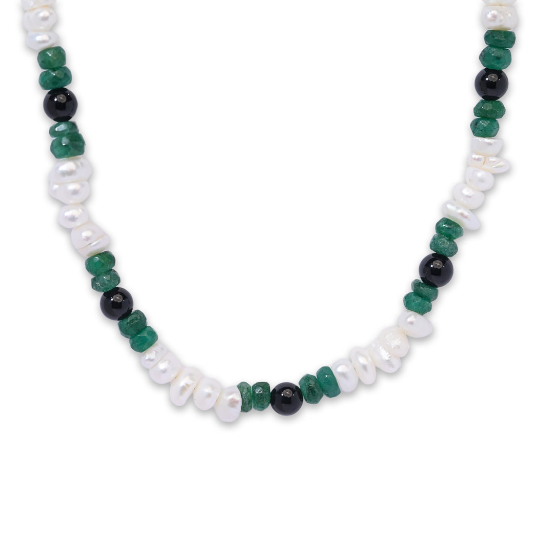 Emerald Noir Men's Necklace