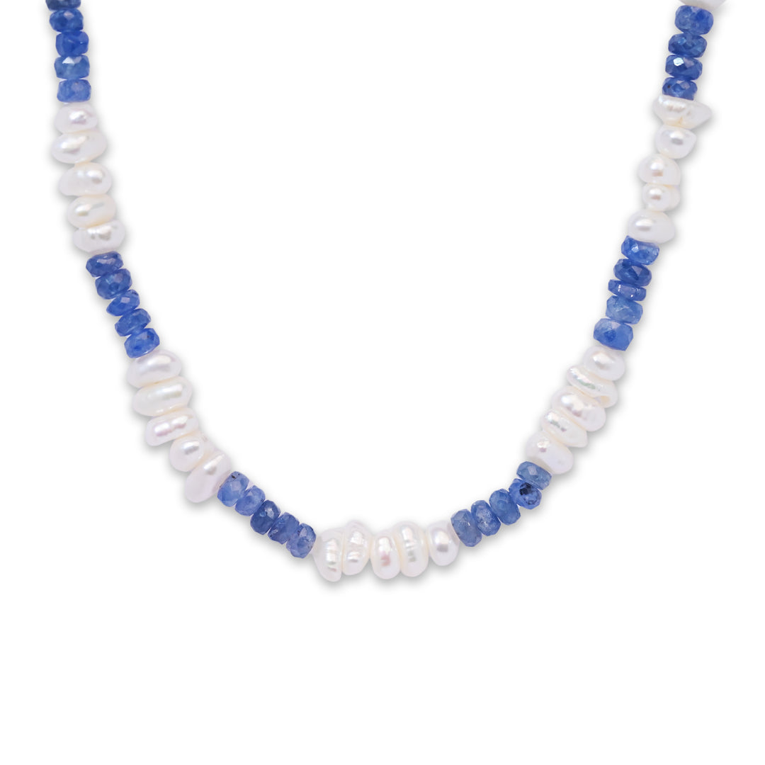 Sapphire Serenade Men's Necklace