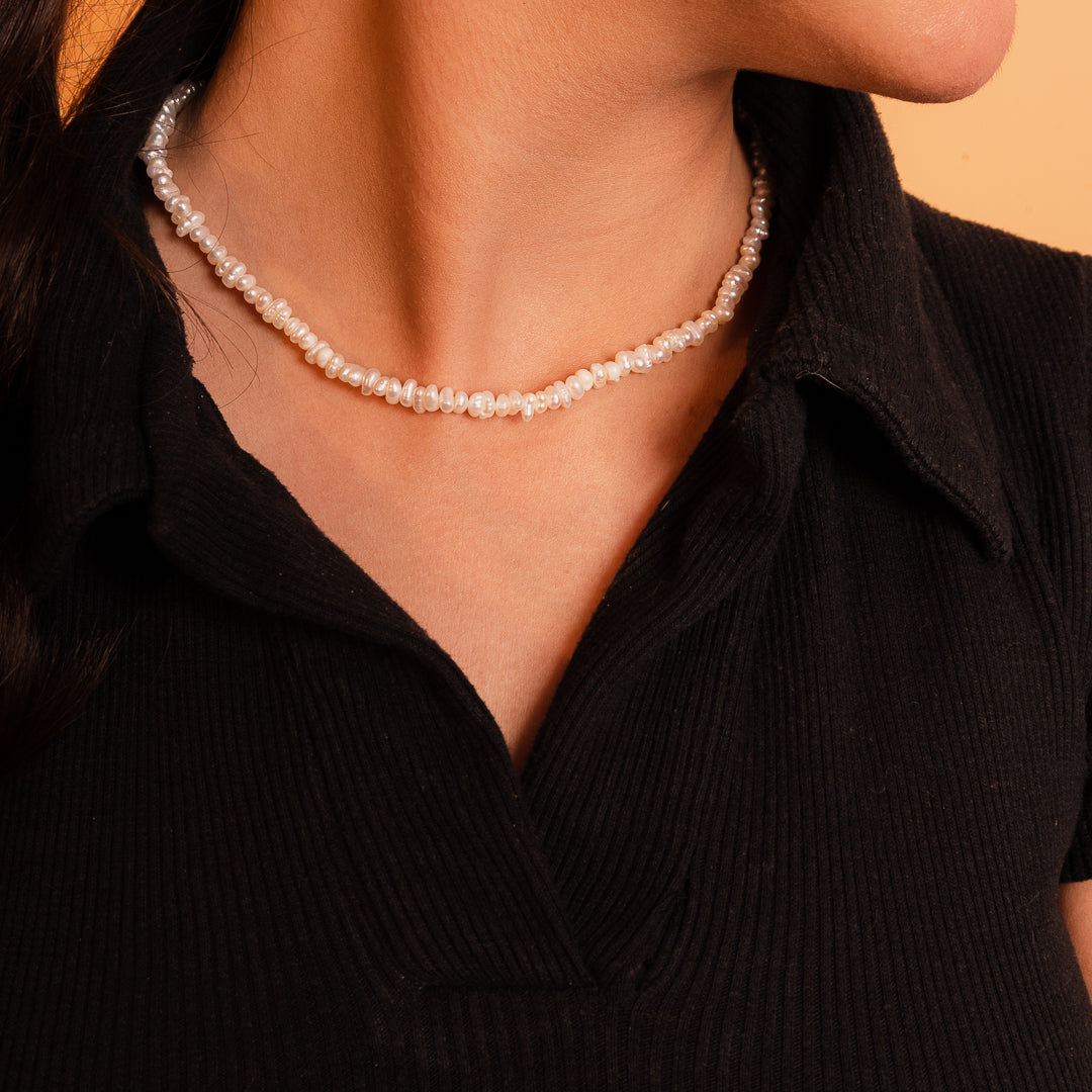 Timeless Elegance Pearl Necklace