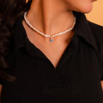 Load image into Gallery viewer, Luminescent Harmony Mother of Pearl Necklace
