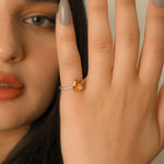 Load image into Gallery viewer, Debonair Citrine Dazzle  Ring
