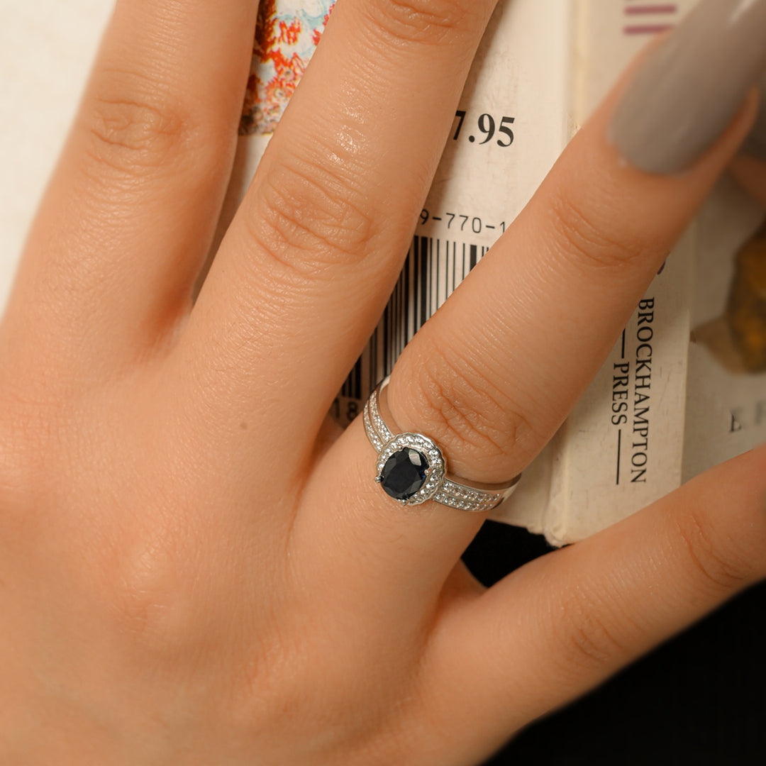 Genteel Sapphire Ring