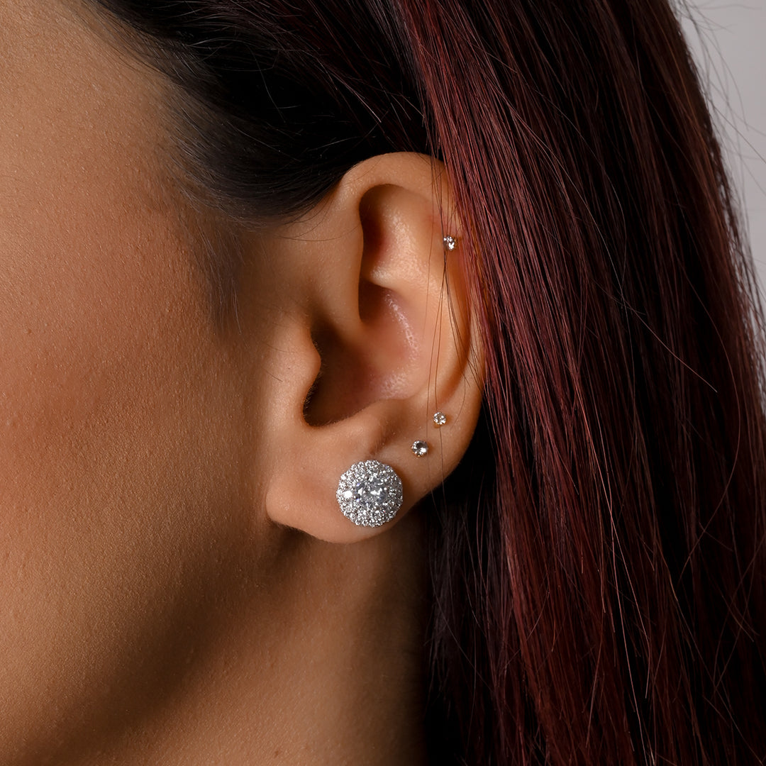 Femme Fatale Zircon Studs