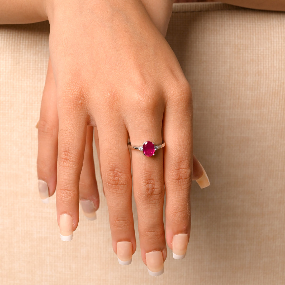 Opulent Ruby Ring