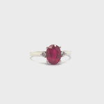 Load and play video in Gallery viewer, Opulent Ruby Ring
