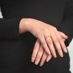 Load image into Gallery viewer, Peridot Vogue  Eternity Band
