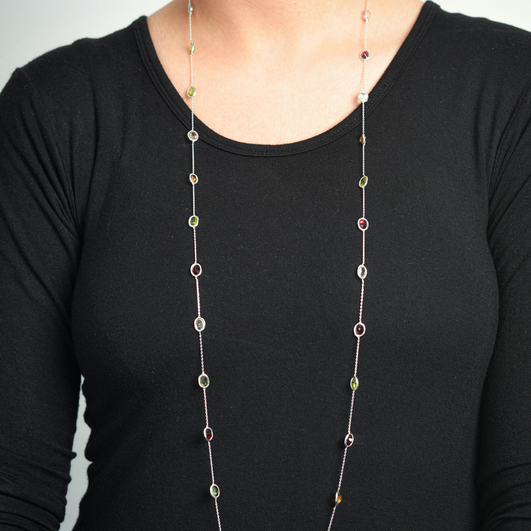 Classic Luminous Multi Color Necklace