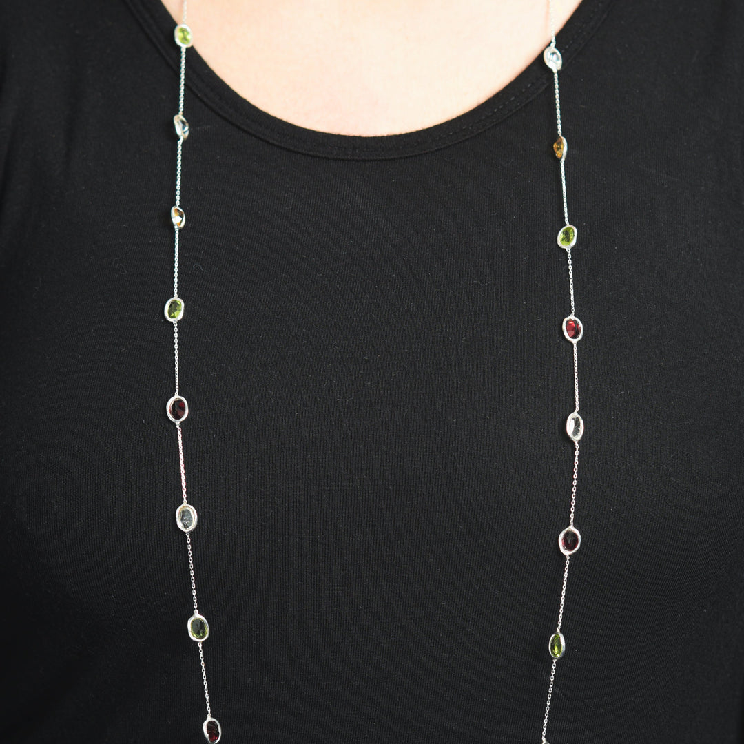 Classic Luminous Multi Color Necklace