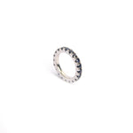 Load image into Gallery viewer, Pave Sapphire Eternity Band
