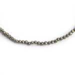 Load image into Gallery viewer, Classic Golden Pyrite Beaded Bracelet and Necklace Set
