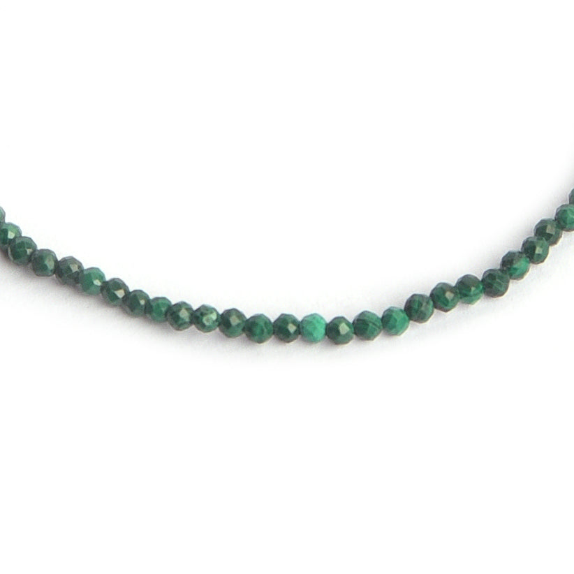 Pastoral Malachite Beaded Necklace Set