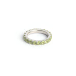 Load image into Gallery viewer, Peridot Vogue  Eternity Band
