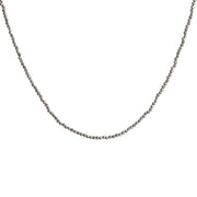 Classic Golden Pyrite Beaded Necklace