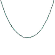 Pastoral Malachite Beaded Necklace