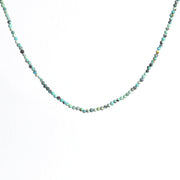 Deistic Turquoise Beaded Necklace