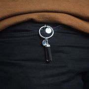 Stun Smoky Quartz Key Ring