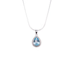 Load image into Gallery viewer, Divine Blue Topaz Pendant
