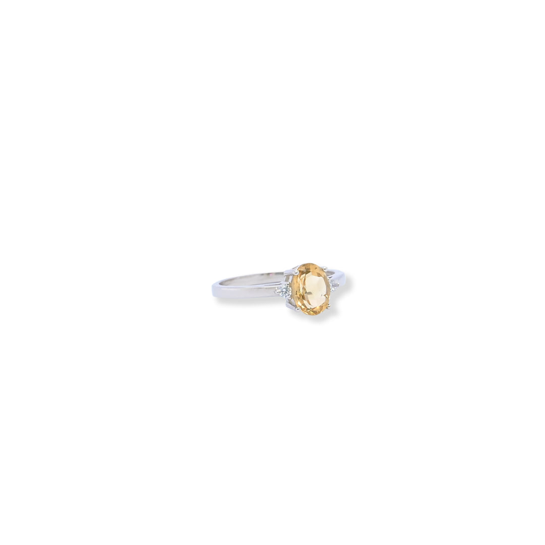 Buoyant Citrine Exuberance Ring