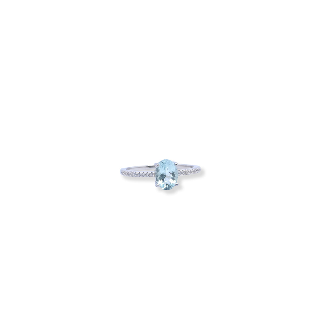 Luxurious Aquamarine  Ring