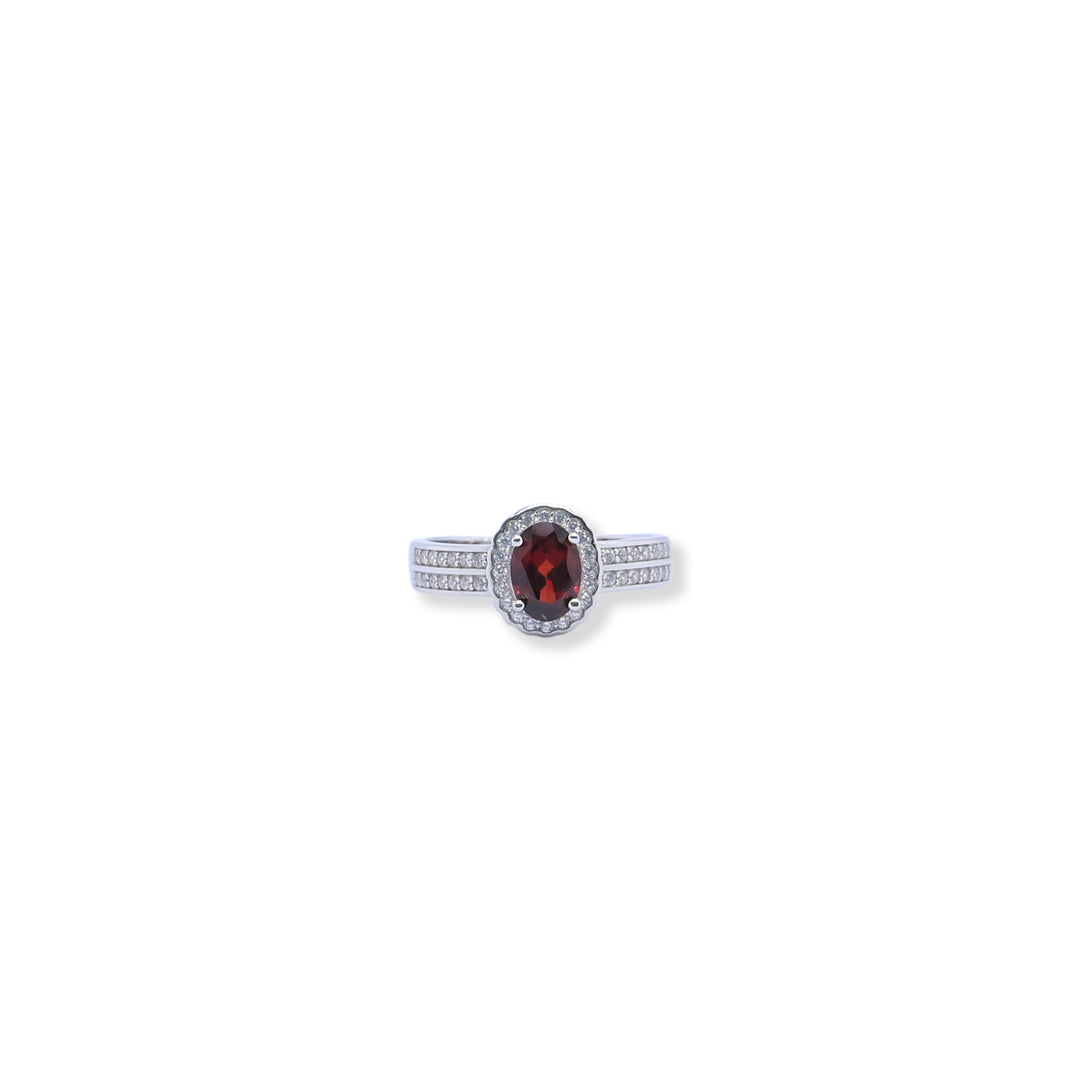 Appealing Garnet Charm