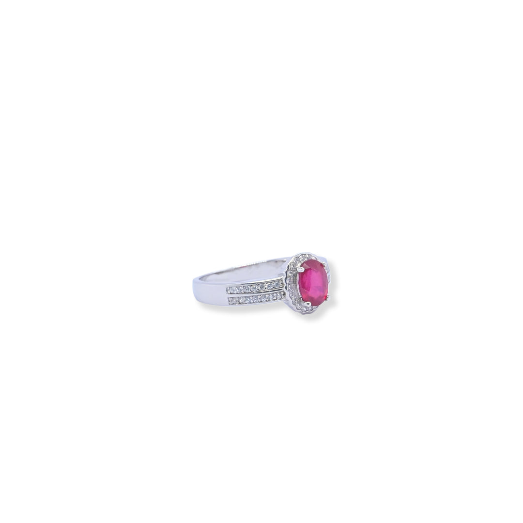 Refined Ruby Grace Ring