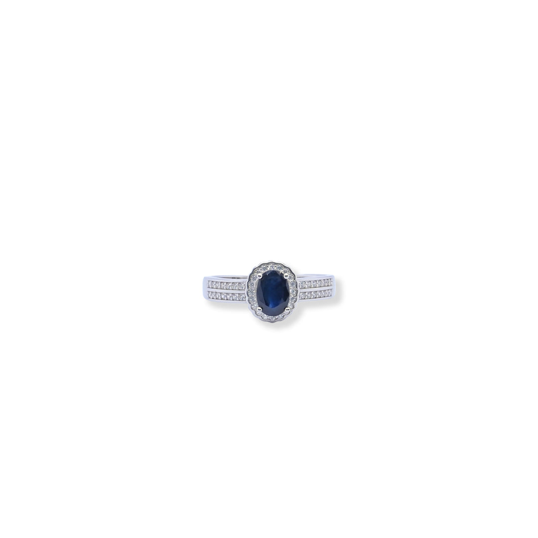 Genteel Sapphire Ring