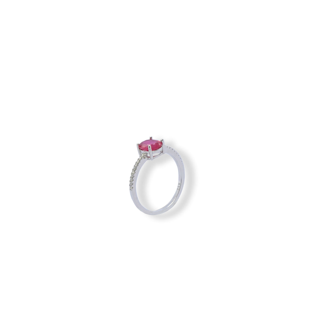 Urbane Ruby Ring