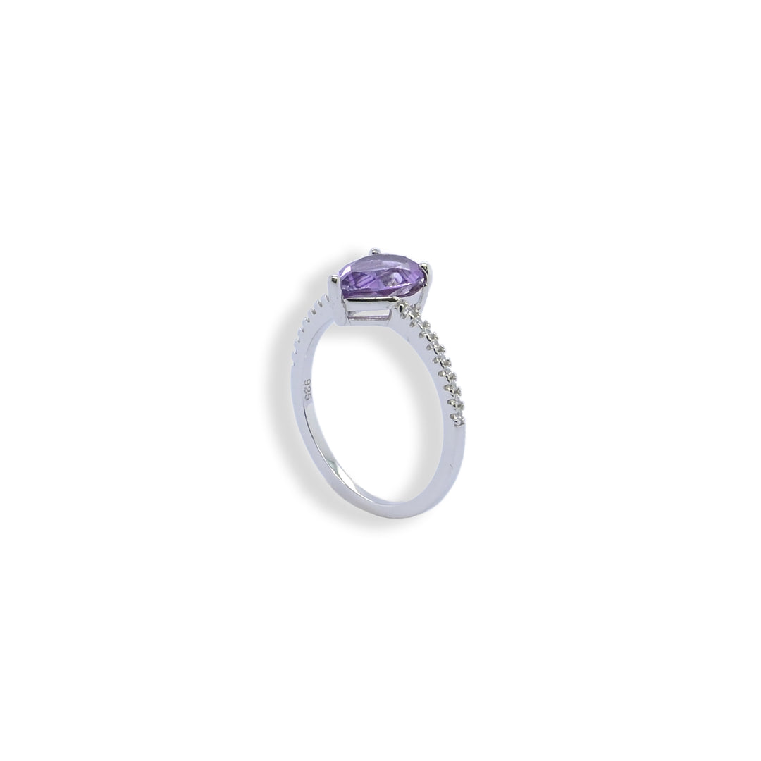 Oppulent Amethyst Armour Ring