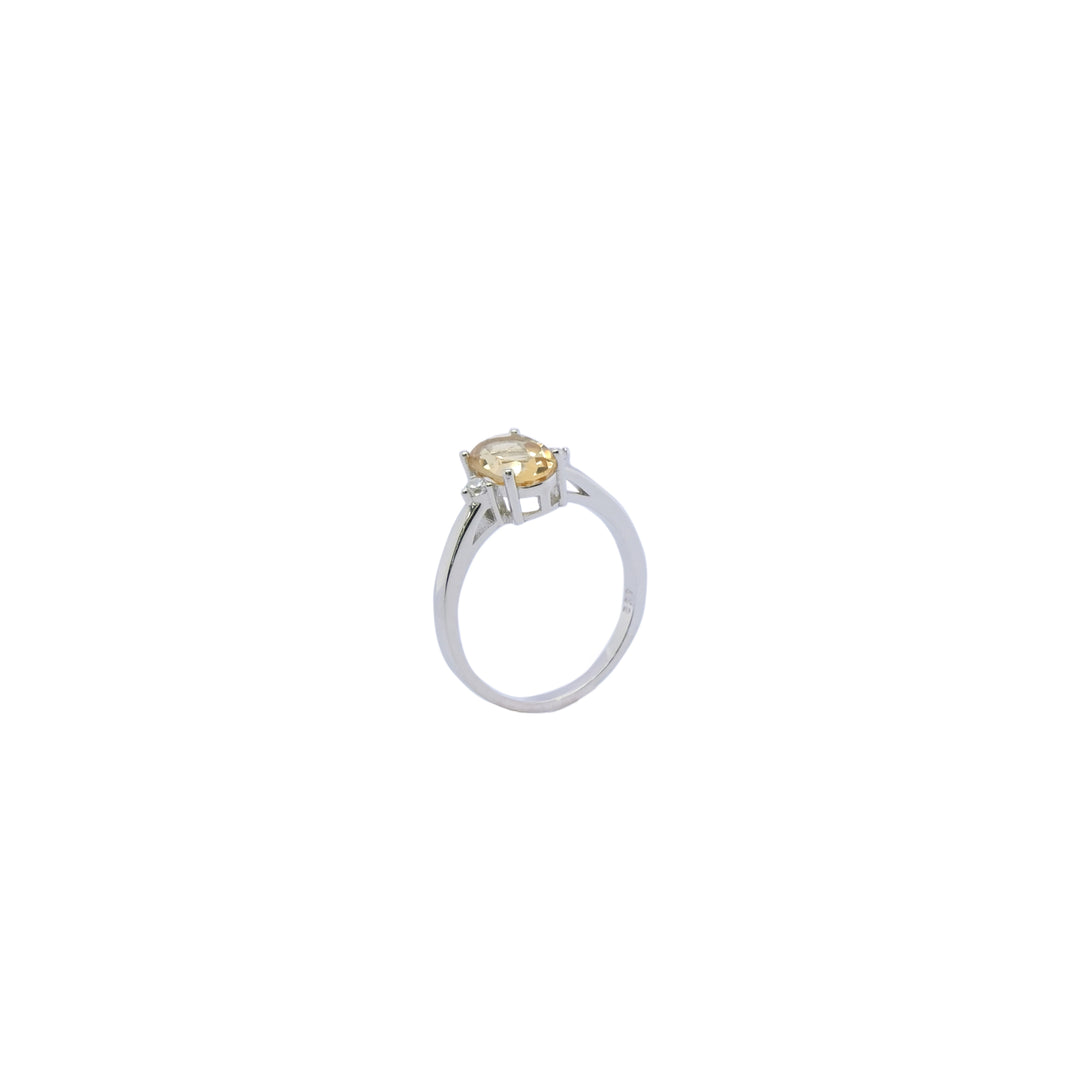 Buoyant Citrine Exuberance Ring