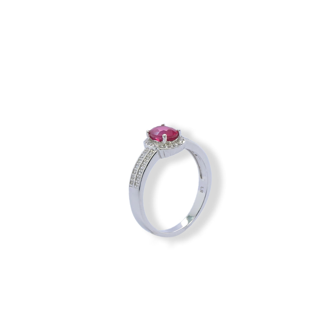 Refined Ruby Grace Ring