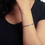 Load image into Gallery viewer, Sensuous Amethyst Women&#39;s Bracelet by Ravia
