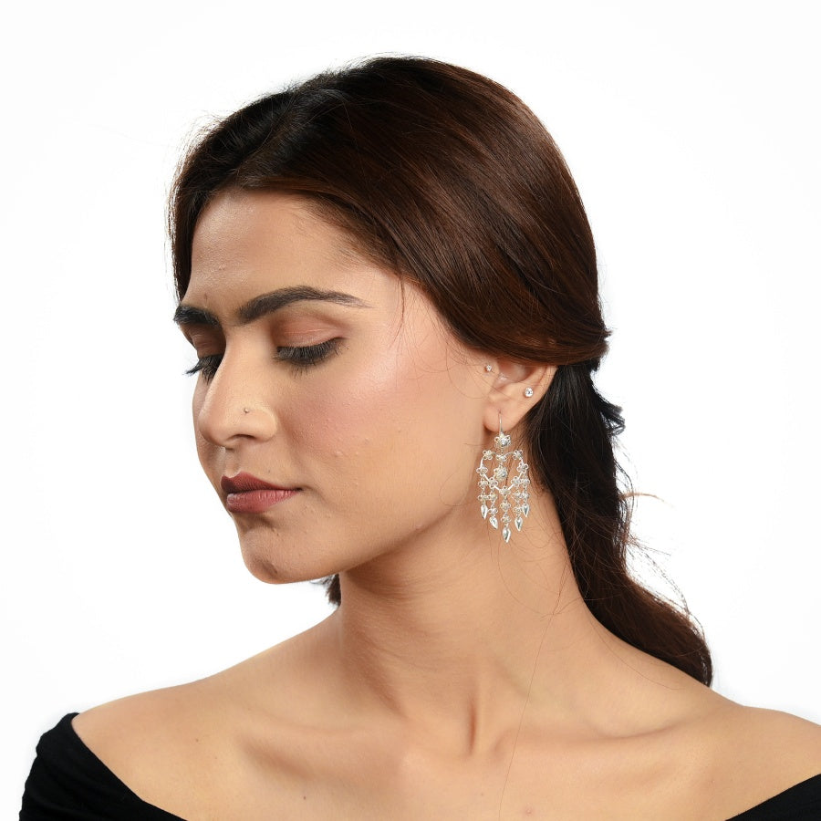 Ethnic Heart Earrings 